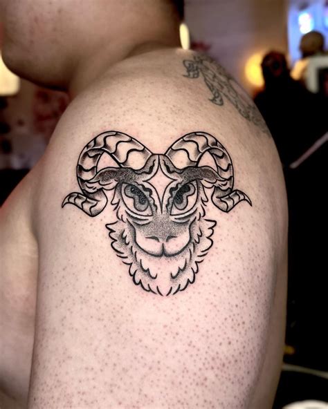 ram tattoo|17 Catchy Ram Tattoo Designs